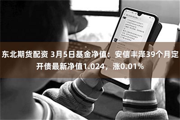 东北期货配资 3月5日基金净值：安信丰泽39个月定开债最新净值1.024，涨0.01%