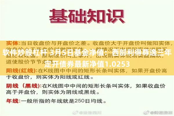 软件炒股杠杆 3月5日基金净值：西部利得尊逸三年定开债券最新净值1.0253