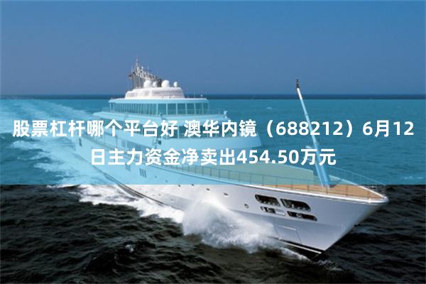 股票杠杆哪个平台好 澳华内镜（688212）6月12日主力资金净卖出454.50万元