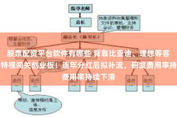 股票配资平台软件有哪些 背靠比亚迪、理想等客户，英特模闯关创业板！连年分红后拟补流，研发费用率持续下滑