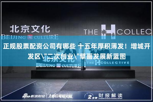 正规股票配资公司有哪些 十五年厚积薄发！增城开发区＂二次创业＂擘画发展新蓝图